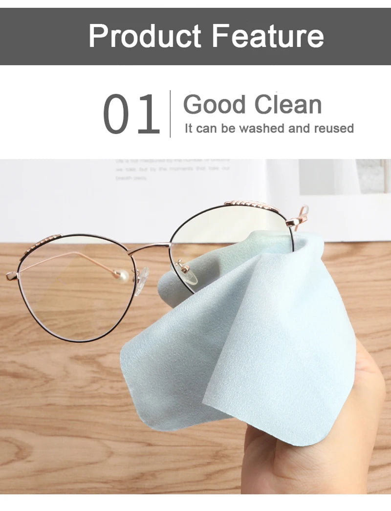 5 Pcs Microfiber cleaning cloth