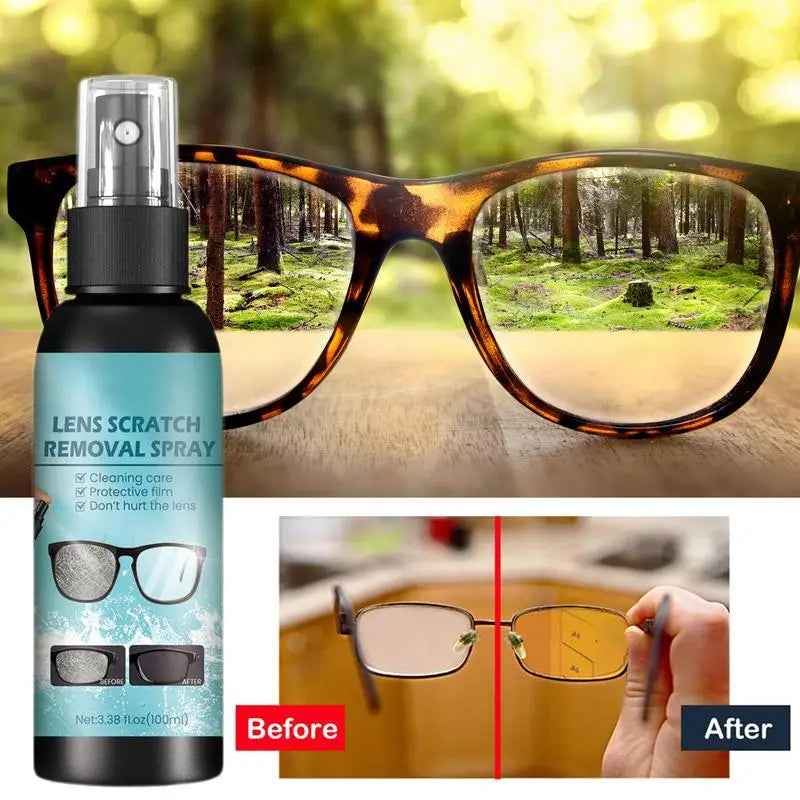 Eyeglass Cleaner/Scratch removal Spray